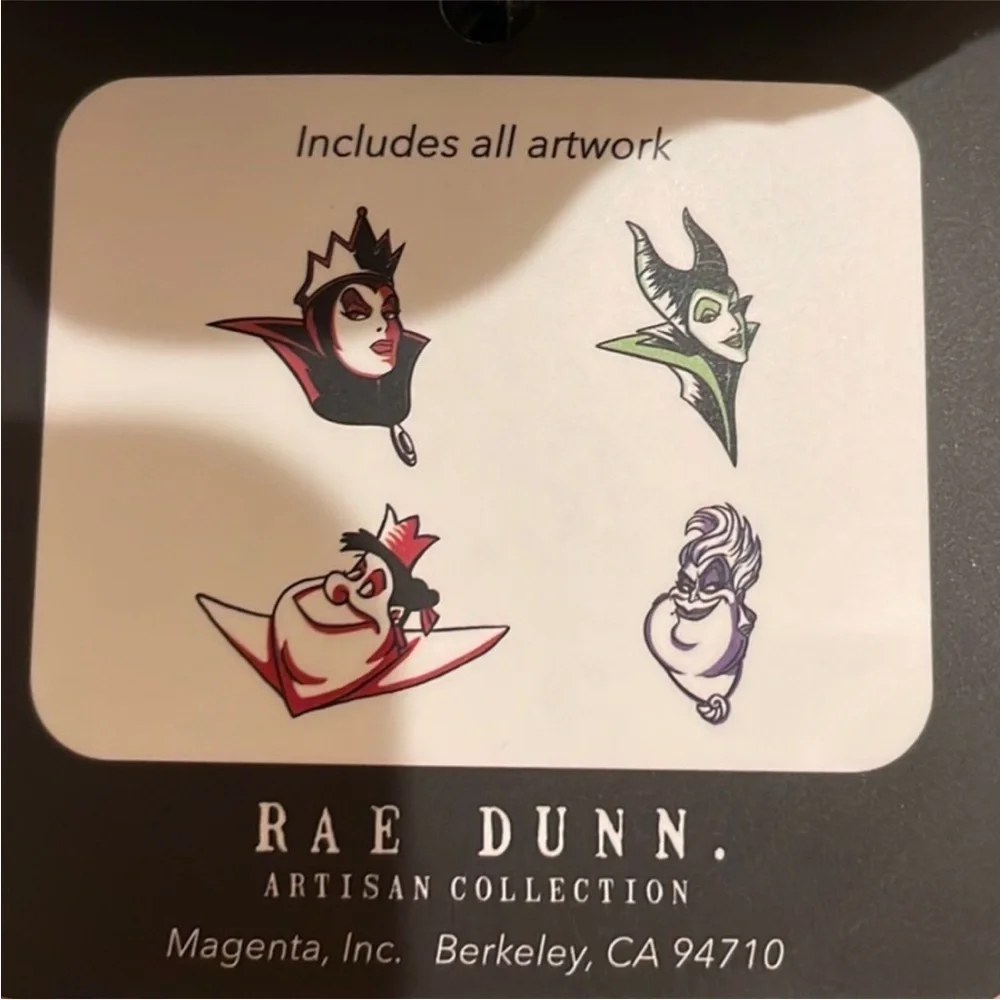 New Rae Dunn x Disney Villains Measuring Cup Set - Picture 6 of 6